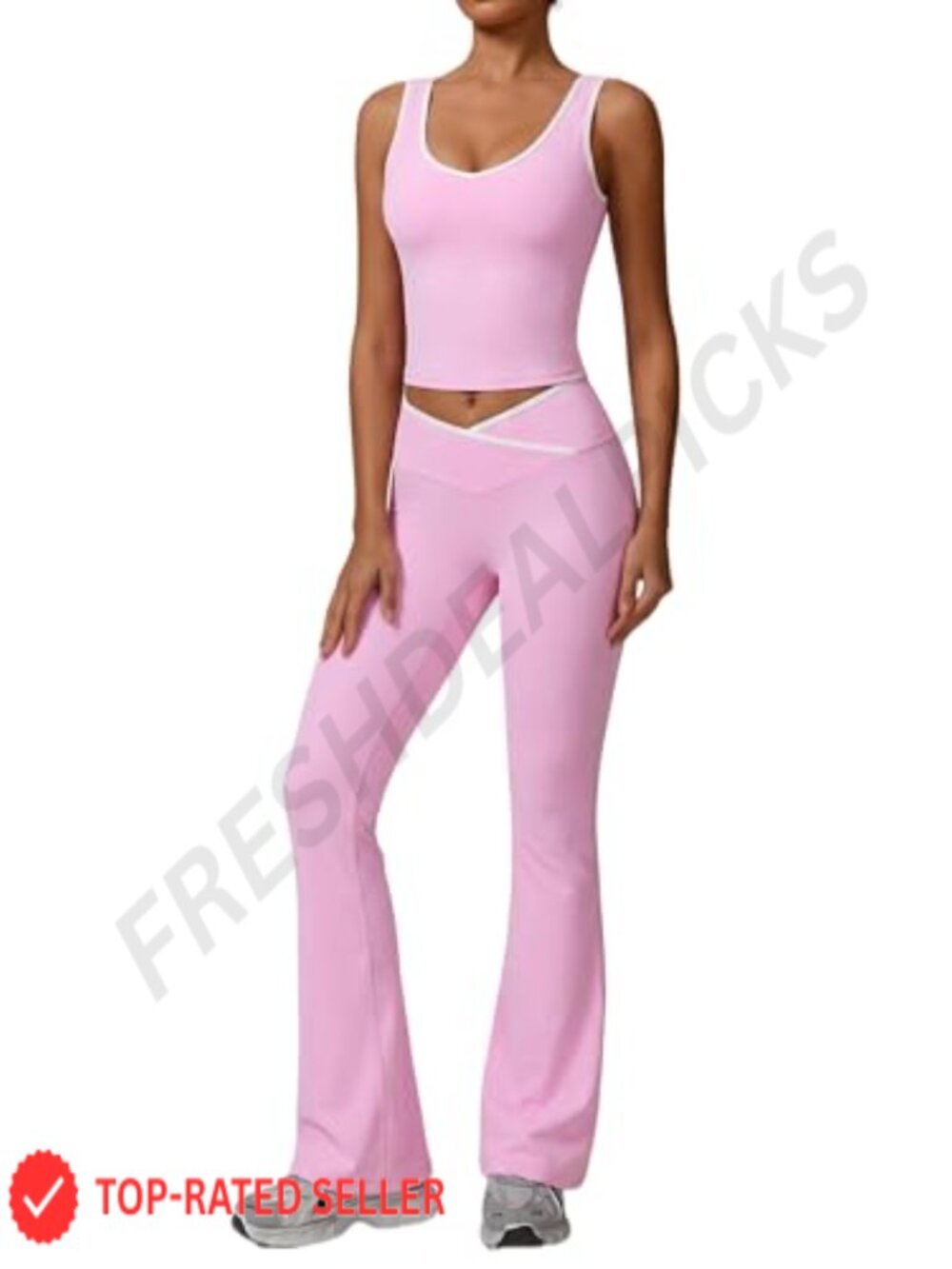 Women Workout Set 2 Piece Zip Jacket High Waist Leggings Gym Yoga